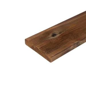 Terases dēlis, impregnēts brūns UC3, Priede, AB, 27×145